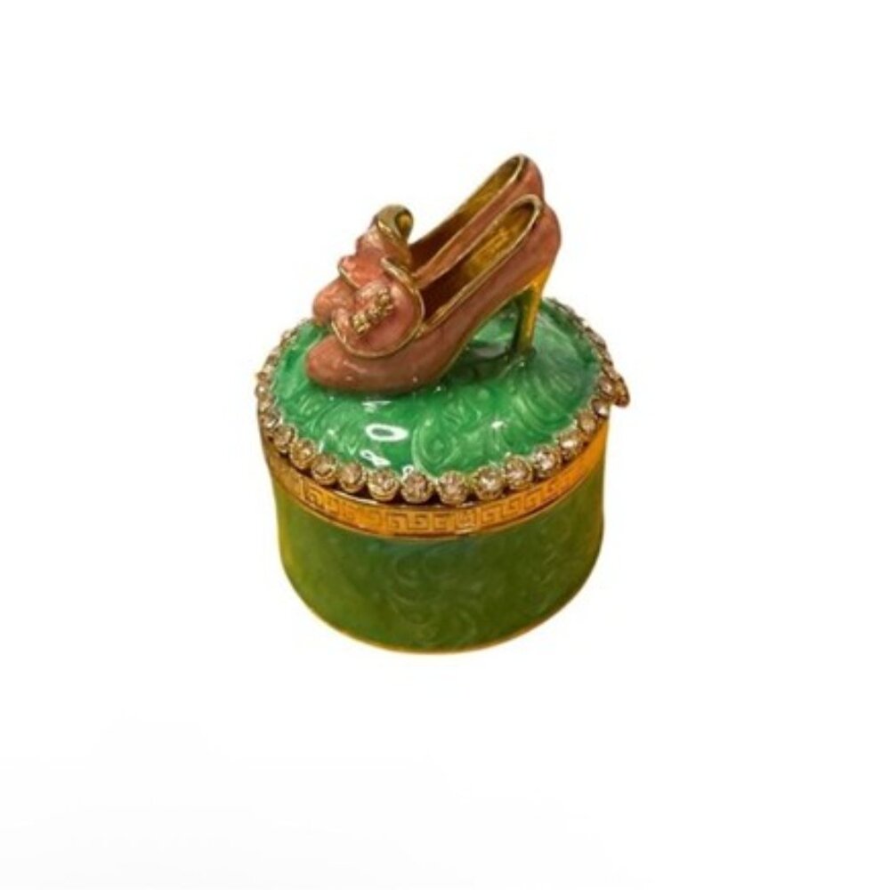 High Heel Tchotchke Trinket Box NIB
